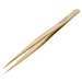 High Precision Tweezers, Style 27, Brass, Fine, Pointed, Strong, 5.1"